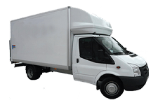 Car Hire Saddleworth - Ford Luton Box Tail Lift - Van hire Saddleworth