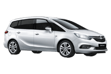 Car Hire Saddleworth - Vauxhall Zafira 7-Seater - Minibus hire Saddleworth
